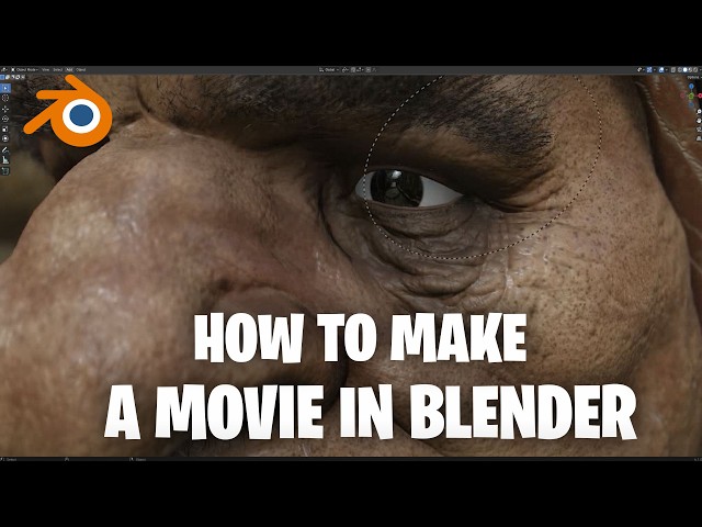 how to make a movie in blender