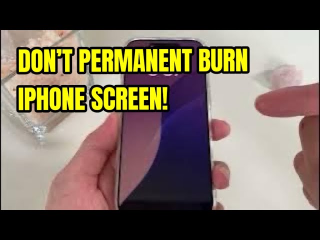 How to Protect IPhone 16 Pro Screen from Burning or Permanent Imprints! MUST DO!