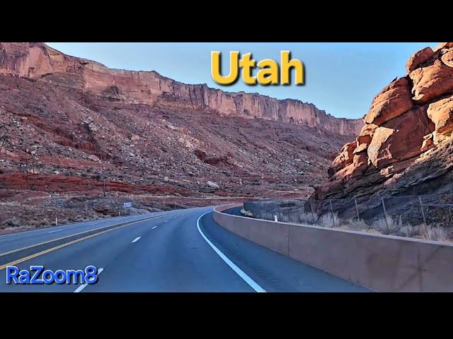 Utah Traveling Beautiful Mountains Canyons США Юта Горы Природа Красные Скалы Февраль 2025 February