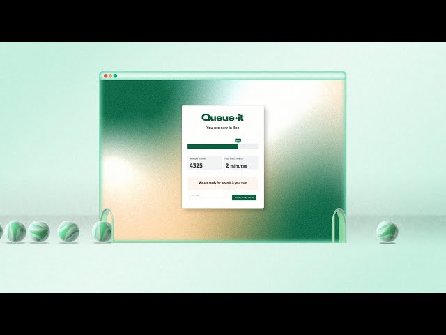 Queue-it's Virtual Waiting Room Explainer Video