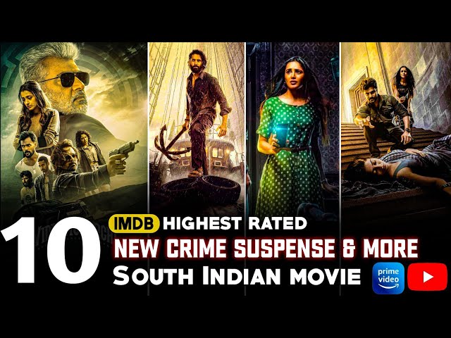 Top 10 New South Indian Movies 2024 Hindi dubbed on YouTube Netflix, and prime video