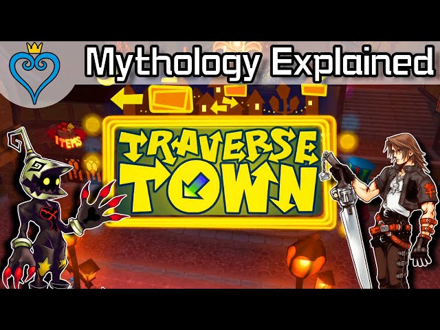 How Mythology shapes Kingdom Hearts | Traverse Town | First Visit