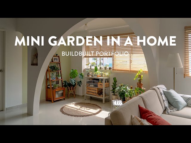 Mini Garden in a 5 Room Resale Home | BuildBuilt Portfolio