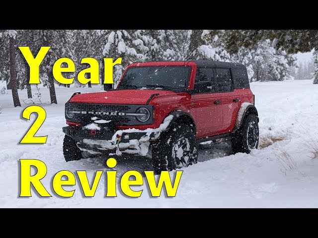 2 year ownership review with a 2022 Ford Bronco Badlands Sasquatch (lux package)