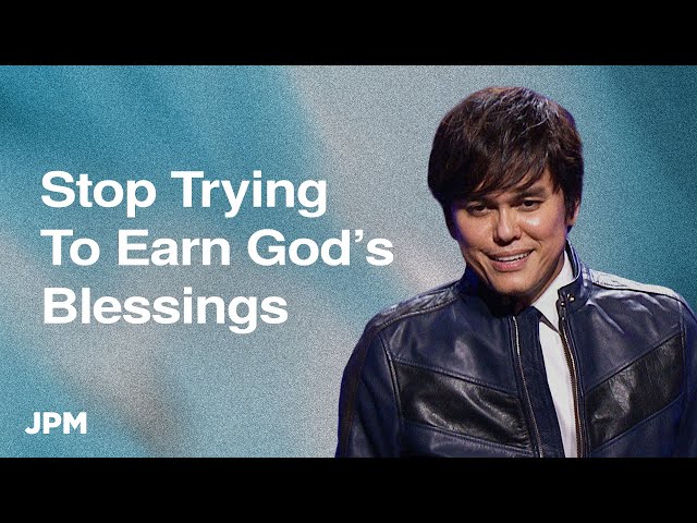 Faith To Receive God’s Blessings | Joseph Prince Ministries