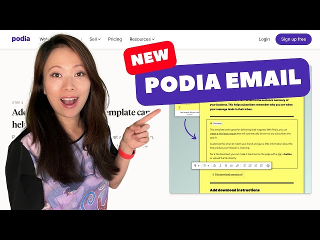 NEW Podia Email Marketing Power Features (2024)