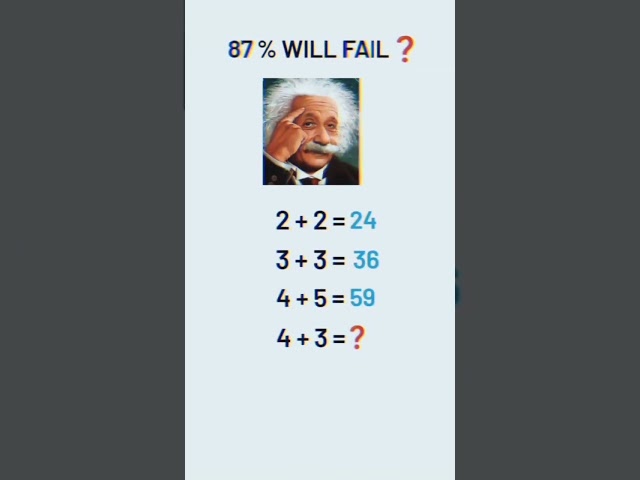 IQ test 🧐 Only for Genius #shorts