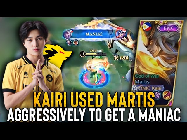 KAIRI USED MARTIS AND AGGRESSIVELY TO GET A MANIAC