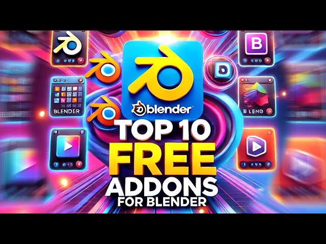 Top 10 Free Blender Addons to Boost Your Workflow