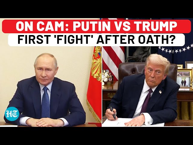 On Cam: Putin's Message, Trump's Response - First 'Fight' After New US President Takes Over?