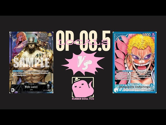 (OP08.5) OPTCG POV: Lucci vs Blue Doffy (@Gimmicks713) Galaxy Games Locals! Round 2!