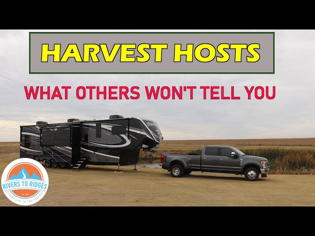 Harvest Hosts - Is It Really Worth It? (rv lifestyle)