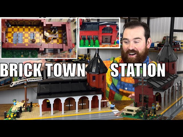 MY AMAZING LEGO Creation - Brick Town Station