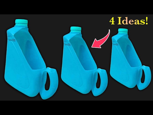 Even if You are 60 years old, you Should Know these 4 DIY Ideas and Tricks with plastic bottle!!♻🌱