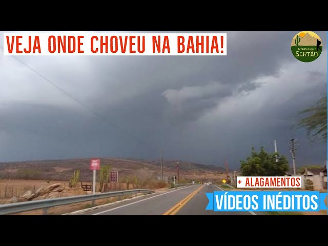 Veja as Chuvas na Bahia: Em vários municípios Ep107