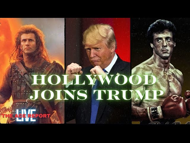 Mel Gibson and Sylvester Stallone JOIN FORCES with Trump to TAKE DOWN Hollywood!