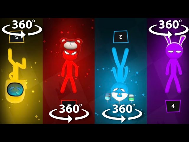 The Stickman MINIGAMES random Gameplay - Stickman Party 1 2 3 4 Player