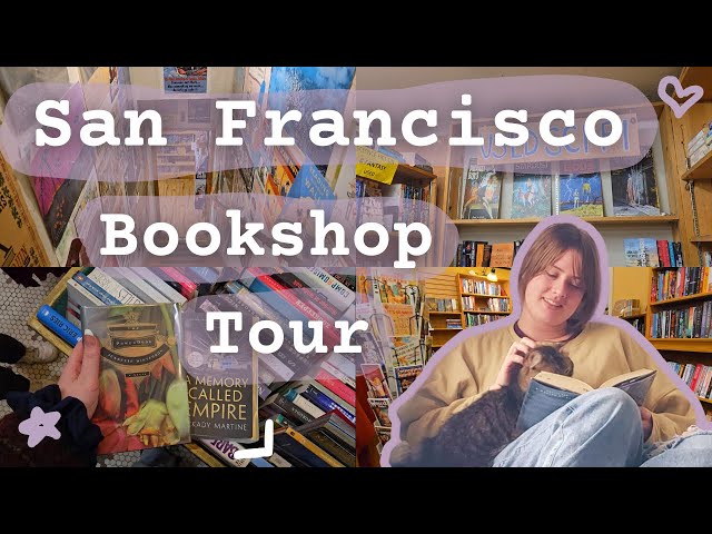 San Francisco Bookshop Tour 🌆 ft. used and new bookshops, records, and a mini book haul