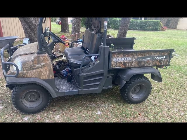 KUBOTA RTV 900 DEISEL  Really Let Me Down On this Shake Down Test! #howto #farm  #fyp  #fail #rtv