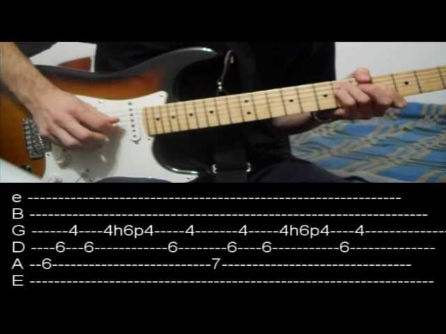 RHCP - Snow (hey oh) (Guitar lesson with TAB)