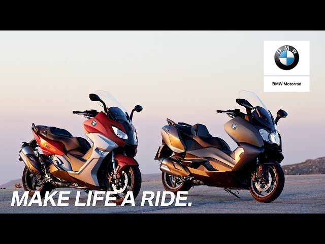 IN THE SPOTLIGHT: The new BMW C 650 Sport and the new BMW C 650 GT