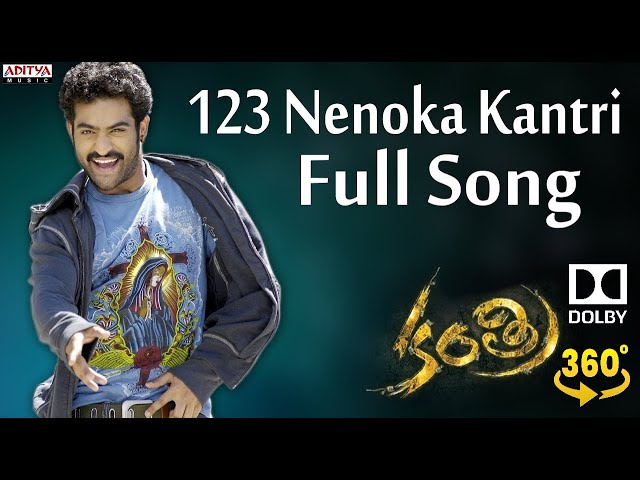 123 NENO KANTRI TELUGU VIDEO SONG DOLBY ATMOS VR360