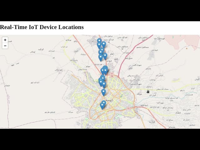 Real-Time GPS Tracking on a Web Map using FastAPI & Leaflet Live WebSockets Data