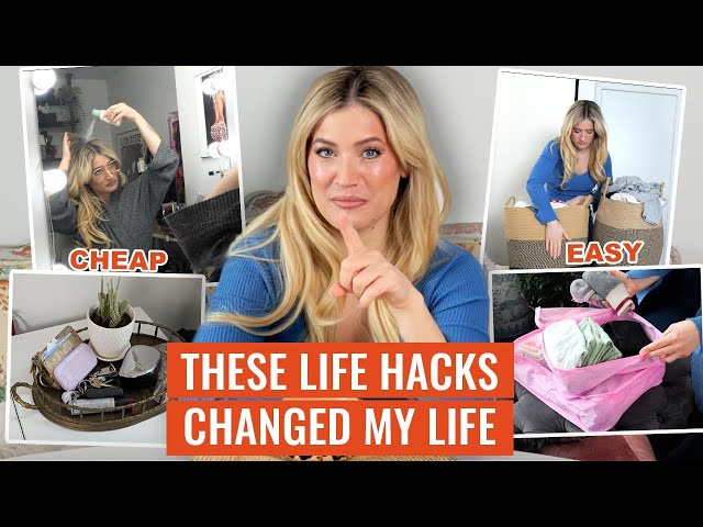 11 Unique Hacks That Changed MY Life (..that aren't just 'drink more water')