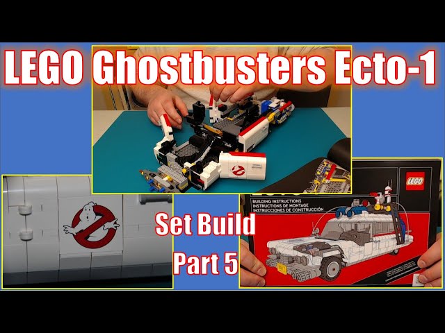 LEGO Ghostbusters Ecto-1   Set Build Part 5