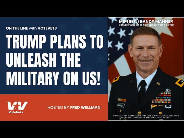 Trump plans to unleash the military on us!