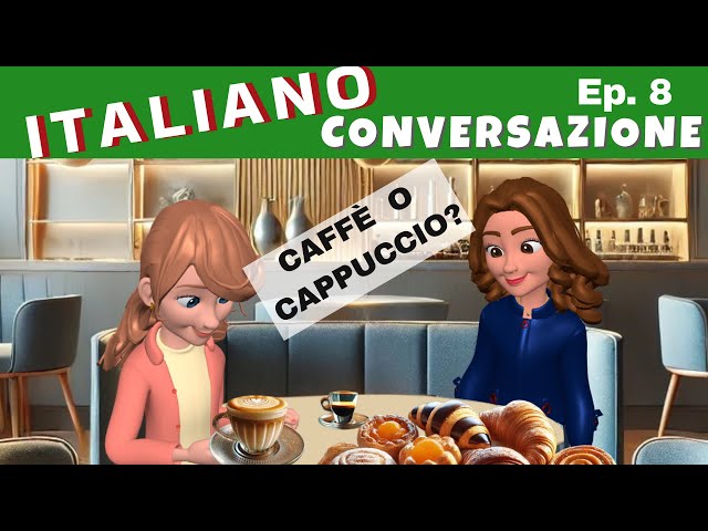 🇮🇹 Learn Italian with Linguamotion: BREAKFAST AT THE BAR - Real Life Useful Phrases 🇮🇹