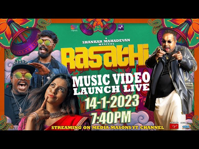 Rasathi Video launch in Mediamasons Musicfest2023 live from Moris city ,Trichy