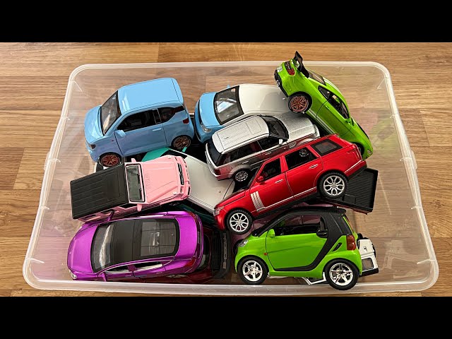 Huge Collection Of Diecast Model Cars From The Box - 4K