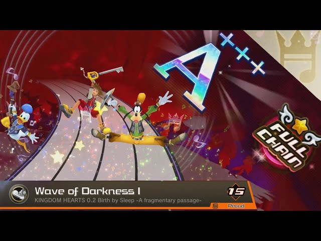 Kingdom Hearts Melody of Memory - Wave of Darkness — Proud - Full Chain - A+++ Rank [Demo]