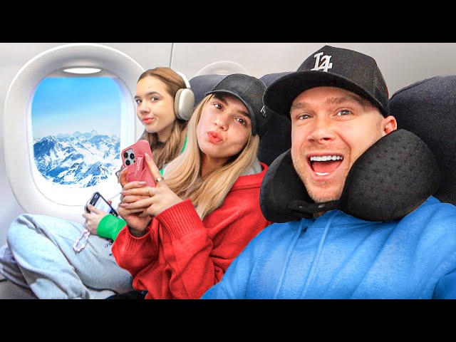 FLYING to Our First Ski Holiday!