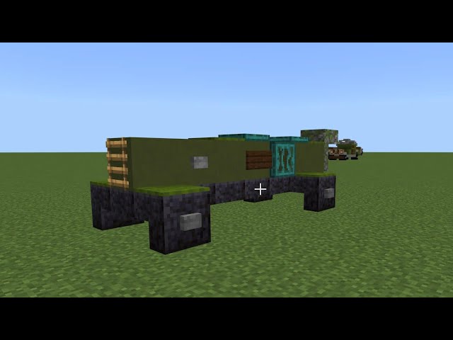 Minecraft ANZAC LSR Car Tutorial