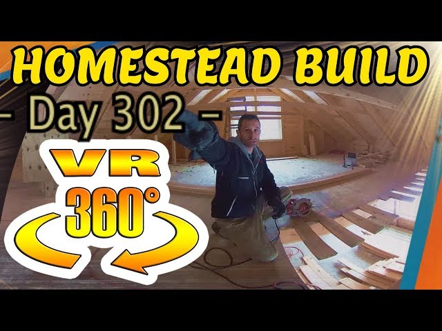 Homestead Building - Deeply Satisfying Amazingly Relaxing Cutting of Floor Boards