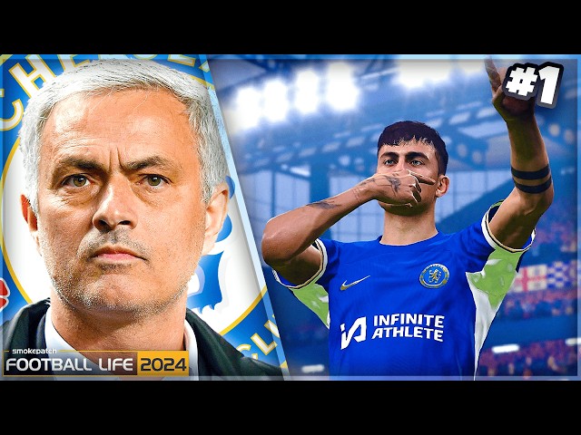 MOURINHO TO SAVE CHELSEA... 👀| Chelsea | Football Life 2024 | Master League | #1