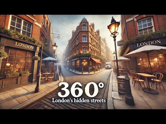 Stroll Through London’s Charming Narrow Streets in 360° VR | Virtual Vacation