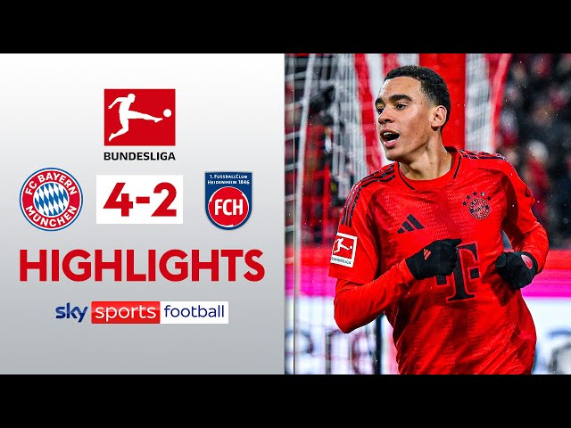 Musiala comes off the bench to score TWICE! | Bayern Munich 4-2 Heidenheim | Bundesliga Highlights