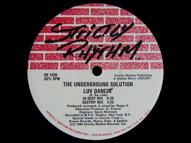 Underground Solution - Luv Dancin' (In Deep Mix)