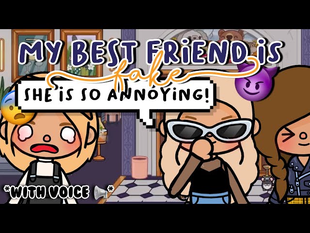 My Best Friend Is FAKE 💔😭|| *WITH VOICE* 📢 || Tiktok Roleplay