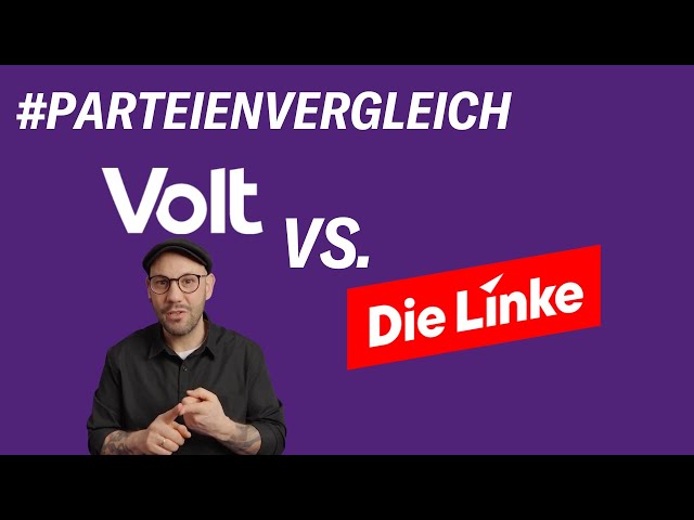 Volt 💜 vs. Die Linke 🔴: Zwei Ansätze für eine bessere Zukunft!