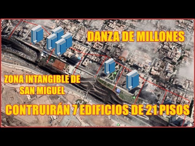 #EmergenciaCostaVerde: 7 nuevos edificios en zona "INTANGIBLE"