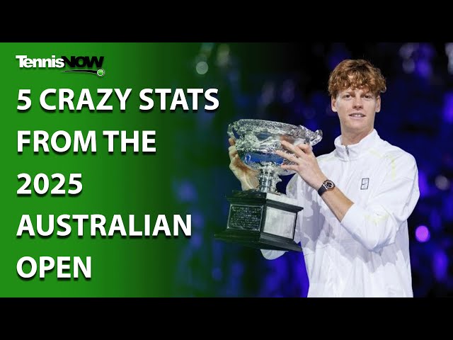 5 Crazy Stats From The 2025 Australian Open