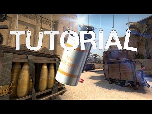 TUTORIAL 10 SMOKE-URI PE MIRAGE [CS:GO]