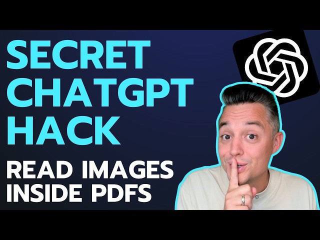 Secret ChatGPT trick to read images inside of PDFs