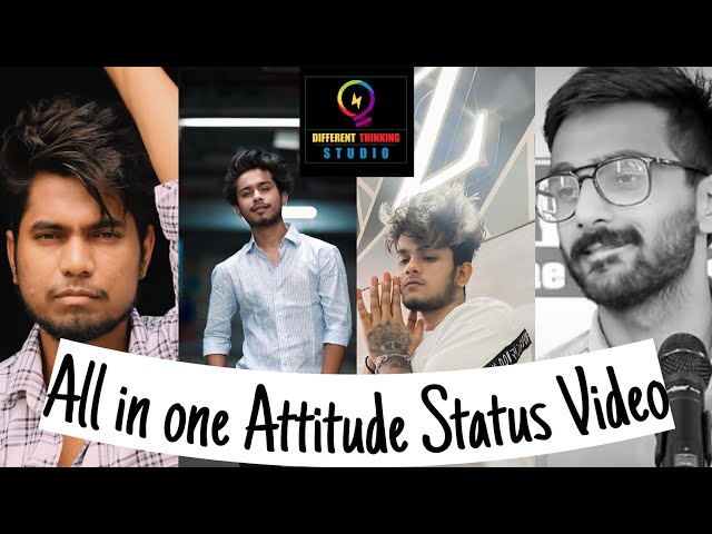 All in one Atttitude Status Video | Different Thinking Studio | Whatsapp Status Video #Status