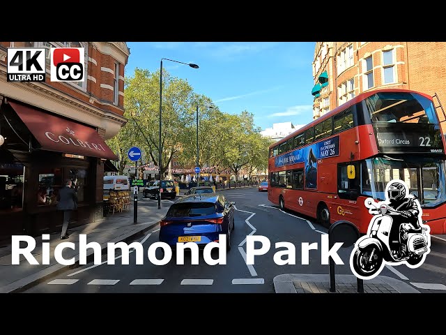 Buckingham Palace to Richmond Park: London 4K Tour