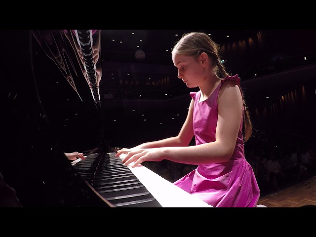 Alma Deutscher, piano concerto (world premiere, July 2017)